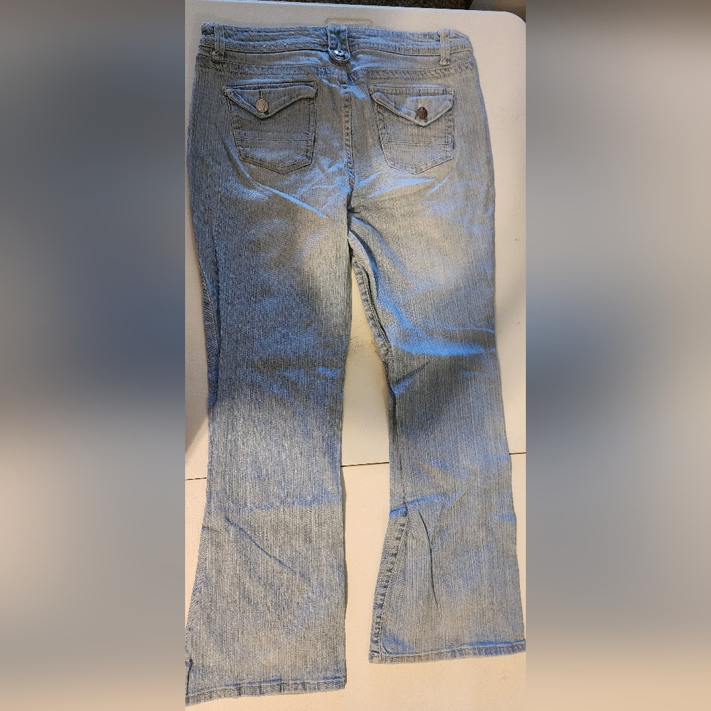 Fashion Bug Light Blue Straight Leg Jeans